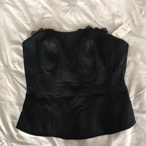 NWT strapless bustier